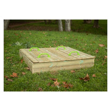 Cargar imagen en el visor de la galería, Arenero de madera OBEN con cubierta de madera  M
