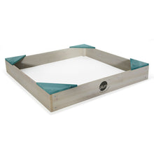 Cargar imagen en el visor de la galería, Arenero de madera para niños Azul Teal