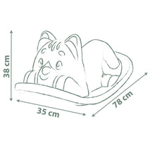 Load image into Gallery viewer, Green cat rocker Smoby Life