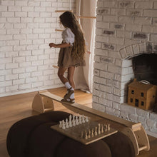 Carregar imatge al visor de la galeria, Barra d'eqilibri Pikler de fusta