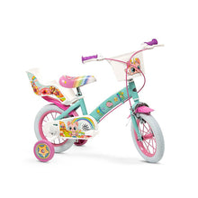 Cargar imagen en el visor de la galería, Bicicleta Infantil 12" Gaticornio - Para niñas a partir de 3 años