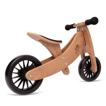 Load image into Gallery viewer, Tiny Tot Plus 2-in-1 Wooden Balance Bike and Tricycle - Bamboo