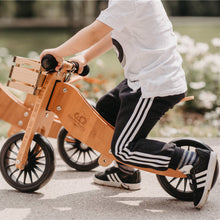 Load image into Gallery viewer, Tiny Tot Plus 2-in-1 Wooden Balance Bike and Tricycle - Bamboo
