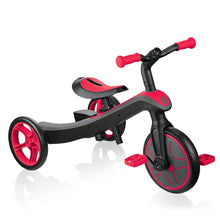 Load image into Gallery viewer, Tricycle and balance bike 2 in 1 Trike - Red