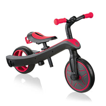 Load image into Gallery viewer, Tricycle and balance bike 2 in 1 Trike - Red
