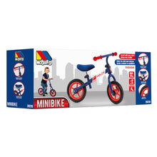 Load image into Gallery viewer, Molto Minibike Blue Pedalless Bicycle