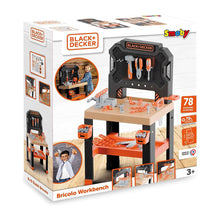 Load image into Gallery viewer, Banco De Trabajo Infantil Black+Decker Bricolo Center Smoby