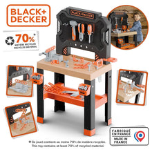 Load image into Gallery viewer, Banco De Trabajo Infantil Black+Decker Bricolo Center Smoby