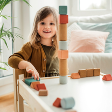 Carregar imatge al visor de la galeria, Joc de construcció de blocs de suro Korko petit