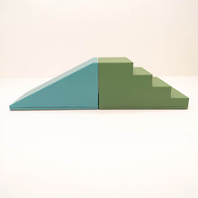 Carregar imagem no visualizador da galeria, Bloques de Espuma para Psicomotricidade Escada e Escorrega - Verde