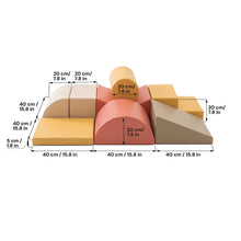 Carregar imatge al visor de la galeria, Blocs de Psicomotricitat Iglu Adventurer Pastel Rosa