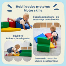 Load image into Gallery viewer, Foam Blocks for Motor skills Tunnel - Multi Color