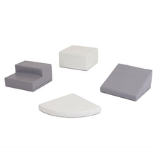 Cargar imagen en el visor de la galería, Bloques de Psicomotricidad Iglu Corner Crawler Blanco Gris