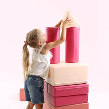 Load image into Gallery viewer, Iglu Castle Pink Foam Blocks