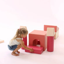 Load image into Gallery viewer, Iglu Castle Pink Foam Blocks