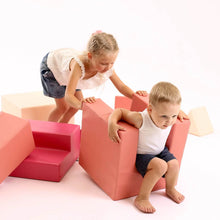 Load image into Gallery viewer, Iglu Castle Pink Foam Blocks