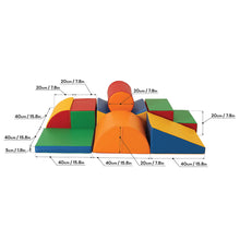 Load image into Gallery viewer, Iglu Adventurer Multi Color Foam Blocks