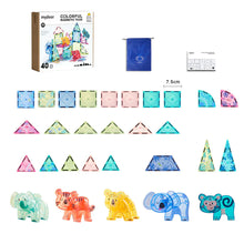 Carregar imatge al visor de la galeria, Azulejos magnéticos con Animales - 40 piezas