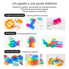 Cargar imagen en el visor de la galería, Bloques magnéticos 3D - 46 piezas