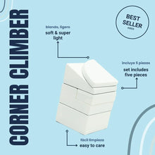 Load image into Gallery viewer, Iglu Corner Climber Foam Blocks White