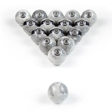 Load image into Gallery viewer, Marble effect American billiard balls