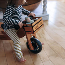 Carregar imatge al visor de la galeria, Caixa portaobjectes per a bicicleta de fusta