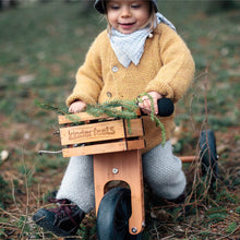 Carregar imatge al visor de la galeria, Caixa portaobjectes per a bicicleta de fusta