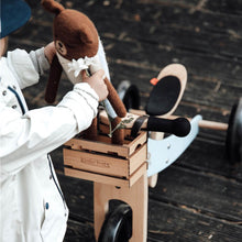 Carregar imatge al visor de la galeria, Caixa portaobjectes per a bicicleta de fusta