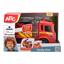 Load image into Gallery viewer, Camión de bomberos ABC Dickie 25 cm con luz y sonido