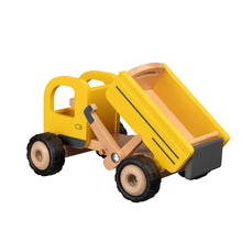 Carregar imatge al visor de la galeria, Camió de Joguina amb Volquet de Fusta Goki