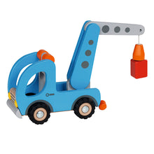 Cargar imagen en el visor de la galería, Camión Grua de Madera con Remolque Goki