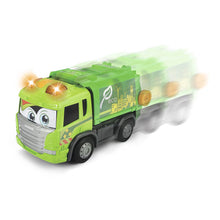 Load image into Gallery viewer, Camión de reciclaje ABC Dickie Scania 25 cm con luz y sonido