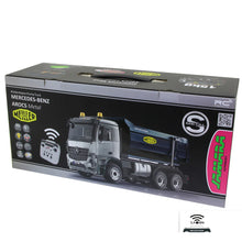 Carregar imagem no visualizador da galeria, Camión Volquete RC Mercedes Benz Arocs 1:20 Metal Meiller - Jamara