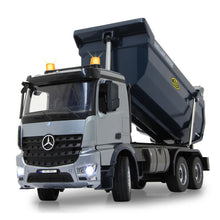 Carregar imagem no visualizador da galeria, Camión Volquete RC Mercedes Benz Arocs 1:20 Metal Meiller - Jamara
