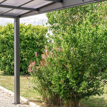Load image into Gallery viewer, Trigano Libeccio Wall Attached Carport 16 m² Aluminum
