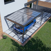 Load image into Gallery viewer, Trigano Libeccio Wall Attached Carport 16 m² Aluminum
