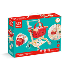 Cargar imagen en el visor de la galería, Carrito y Cesta del Pequeño Comprador Hape