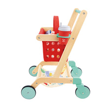 Cargar imagen en el visor de la galería, Carrito y Cesta del Pequeño Comprador Hape