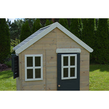 Load image into Gallery viewer, Wooden Playhouse - My Lodge with slide