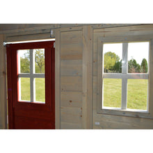 Cargar imagen en el visor de la galería, Casa infantil para jardín  My Lodge con columpio doble y cocina