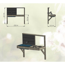 Load image into Gallery viewer, Wooden Playhouse - Nordic Adventure With Slide, Single Swing and Kitchen