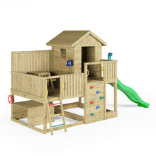 Cargar imagen en el visor de la galería, Parque Infantil Fungoo Sweet House con tobogán Verde