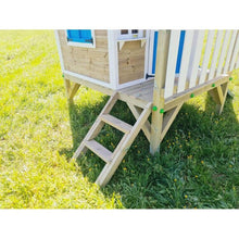 Cargar imagen en el visor de la galería, Casita Infantil de Madera Premontada VISBY Elevada 60 cm