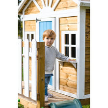 Cargar imagen en el visor de la galería, Casita Infantil de Madera Premontada VISBY Elevada 60 cm