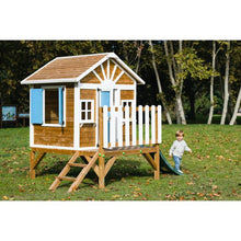 Cargar imagen en el visor de la galería, Casita Infantil de Madera Premontada VISBY Elevada 60 cm