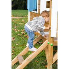 Cargar imagen en el visor de la galería, Casita Infantil de Madera Premontada VISBY Elevada 60 cm