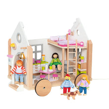 Cargar imagen en el visor de la galería, Casita Caravana de Madera Goki