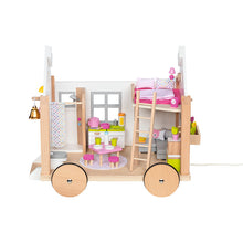 Cargar imagen en el visor de la galería, Casita Caravana de Madera Goki