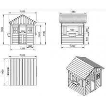 Load image into Gallery viewer, LOLLIPOP XL Horeca Wooden Playhouse Professional Use