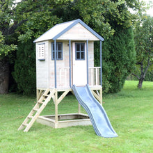 Carregar imagem no visualizador da galeria, Casita Infantil de Madera Adventure Cottage con Plataforma y Tobogán